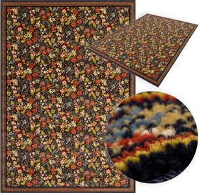 Koberec Agnella Optimal Floriana granátový