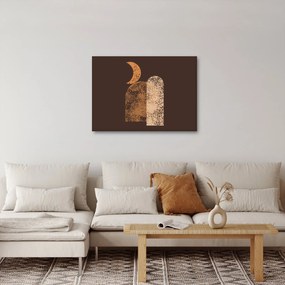 Obraz - Oranžové oblúky N⁰2 (70x50 cm)
