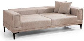 Třímístná rozkládací pohovka Horizon 230 cm světle hnědá