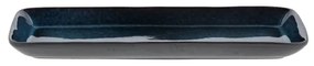 Servírovacia keramická tácka 14x38 cm Gastro Dark Blue/Black – Bitz