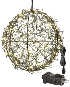 LED vianočná dekorácia 200×LED/230 V, priemer 20 cm