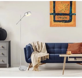 Globo 24099SC - Stojacia lampa GIANNA 1xE14/25W/230V