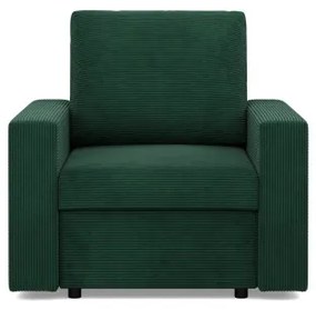 Kreslo NEO Poso fľaškovo zelené