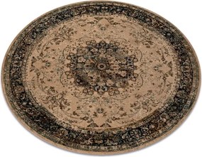 Koberec POLONIA KORDOBA 25 sépia kruh