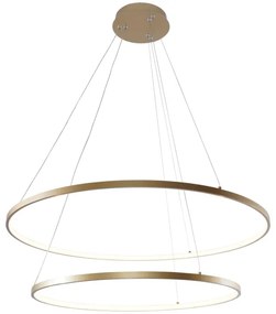 Zuma Line 2023200-GD - LED Luster na lanku BRENO LED/60W/230V 3000/4000/6000K