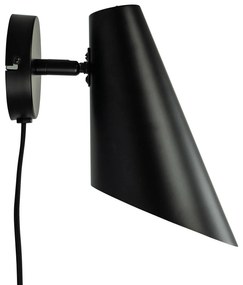Dyberg Larsen Cale nástenné svetlo 24,5 cm čierna