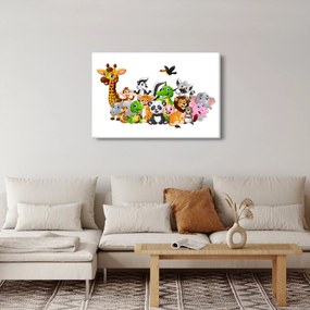 Obraz zvieratiek (90x60 cm)