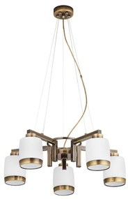 Jupiter 1062 - LN5 - Závesný luster LINEA 5xE27/60W/230V