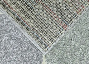 Koberce Breno Kusový koberec PORTLAND 172/RT4G, zelená, viacfarebná,80 x 140 cm