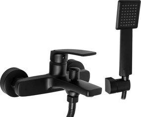 Vaňová batéria maxmax Rea Luppi so sprchou - čierna