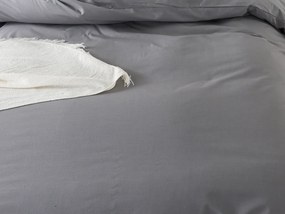 XPOSE® Bavlnené Renforcé obliečky EVITA na dve lôžka - tmavo sivé