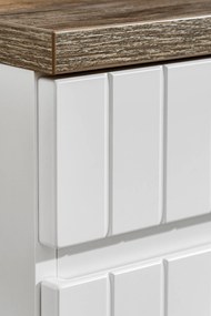 Comad Kúpeľňová skrinka pod umývadlo Iconic White 80 biela