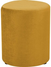 Taburet VEX, priemer 36 cm, oranžový