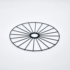 Luster na lanku MONTANA 1xE27/15W/230V pr. 30 cm čierna