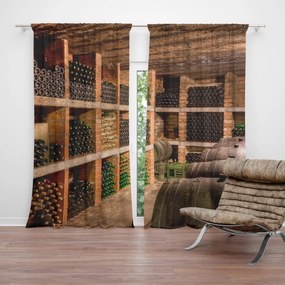 Sablio Záves Vínna pivnička: 2 ks 140x250 cm