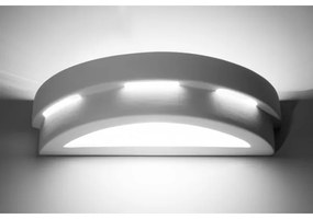 Nástenné svietidlo HELIOS 1xE27/60W/230V biela