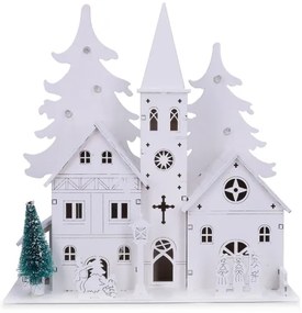 Brilagi - LED vianočná dekorácia LED/2xAA kostolík