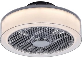 Rabalux - LED Stmievateľné stropné svietidlo s ventilátorom LED/30W/230V + DO