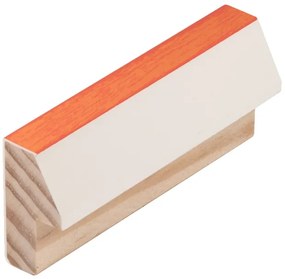 DANTIK rám na obraz 40x50 | EVOQUE oranžová (Plexi Čiré)