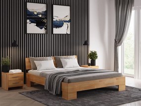 Vysoká posteľ z bukového dreva 160x200 cm Alemria