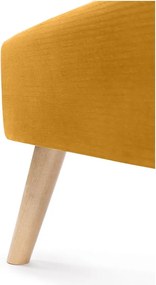 Kreslo ušiak v horčicovej farbe Noemye – Bonami Selection