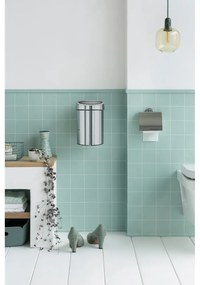 Dotykový oceľový odpadkový kôš v lesklo striebornej farbe 3 l Touch Bin – Brabantia