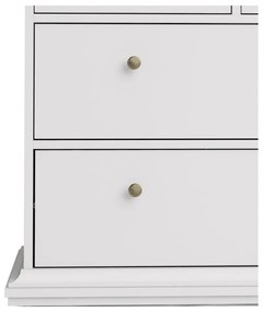 Biela nízka komoda 183x87 cm Paris – Tvilum