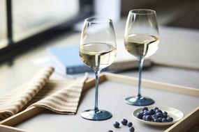 Vinné poháre Vienna 530 ml zelené 4 ks