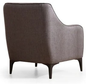 Kreslo ROCO tmavosivé