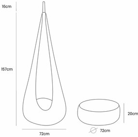 Detská hojdačka – Meowbaby
