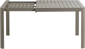 Kovový záhradný jedálenský stôl 150x150 cm Ovara – WOOOD