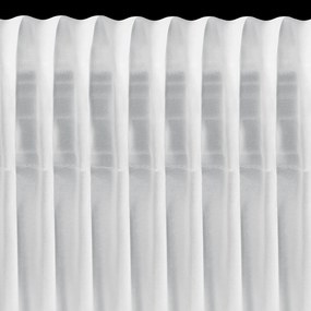 ZÁCLONA NA PÁSKE DALIA 350X150 CM BIELA