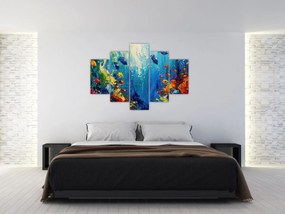 Obraz - Maľba podmorského sveta (150x105 cm)