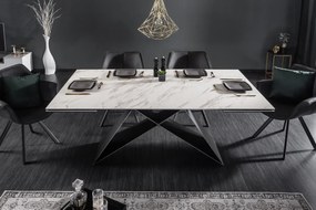 Jedálenský stôl Prometheus 180-260cm mramor