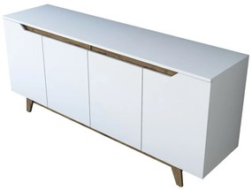 Skrinka Good White and Walnut