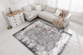 Koberec MIRO 51864.804 Vintage, kocka sivý