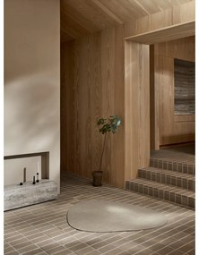 Koňakovohnedá koža Circle XXXL Bull – LIND DNA