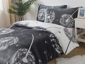 XPOSE® Mikroplyšové obliečky PÚPAVY DUO Exclusive - sivé/biele