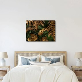 Obraz - Zlaté listy (70x50 cm)