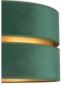 Duolla - Stojacia lampa DUO 1xE27/60W/230V pr. 44 cm zelená/hnedá