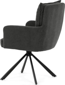 Jedálenská stolička sivá HC-X1128 GREY2