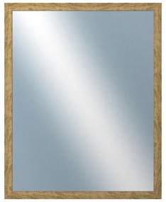 DANTIK - Zrkadlo v rámu, rozmer s rámom 40x50 cm z lišty DUNE zlatá (2946)