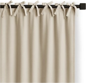 Krémový dimout záves 140x250 cm Carli Tie – Restilo