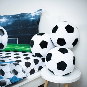 Jerry Fabrics Tvarovaný 3D vankúšik - Futbalová lopta