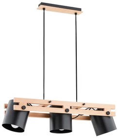 Luster na lanku HAROM 3xE27/60W/230V