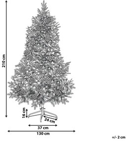 Umelý vianočný stromček 210 cm DINNA (zelená). Vlastná spoľahlivá doprava až k Vám domov. 1023182