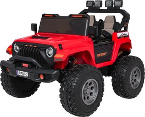Ramiz Extrémne športové vozidlo 4x4 s variabilnou veľkosťou Červená