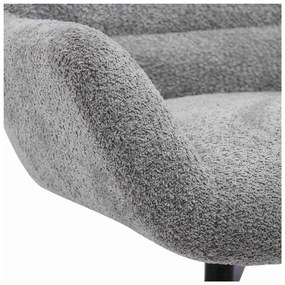 Sivé kreslo Bescia – House Nordic