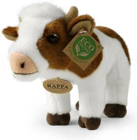 Rappa Plyšová krava 23 cm ECO - FRIENDLY