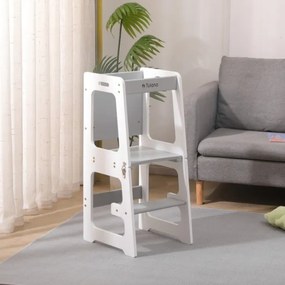 Učiaca veža 3v1 Mooby 35 sivá